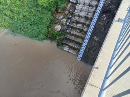 Razlitje Zareški most vodostaj